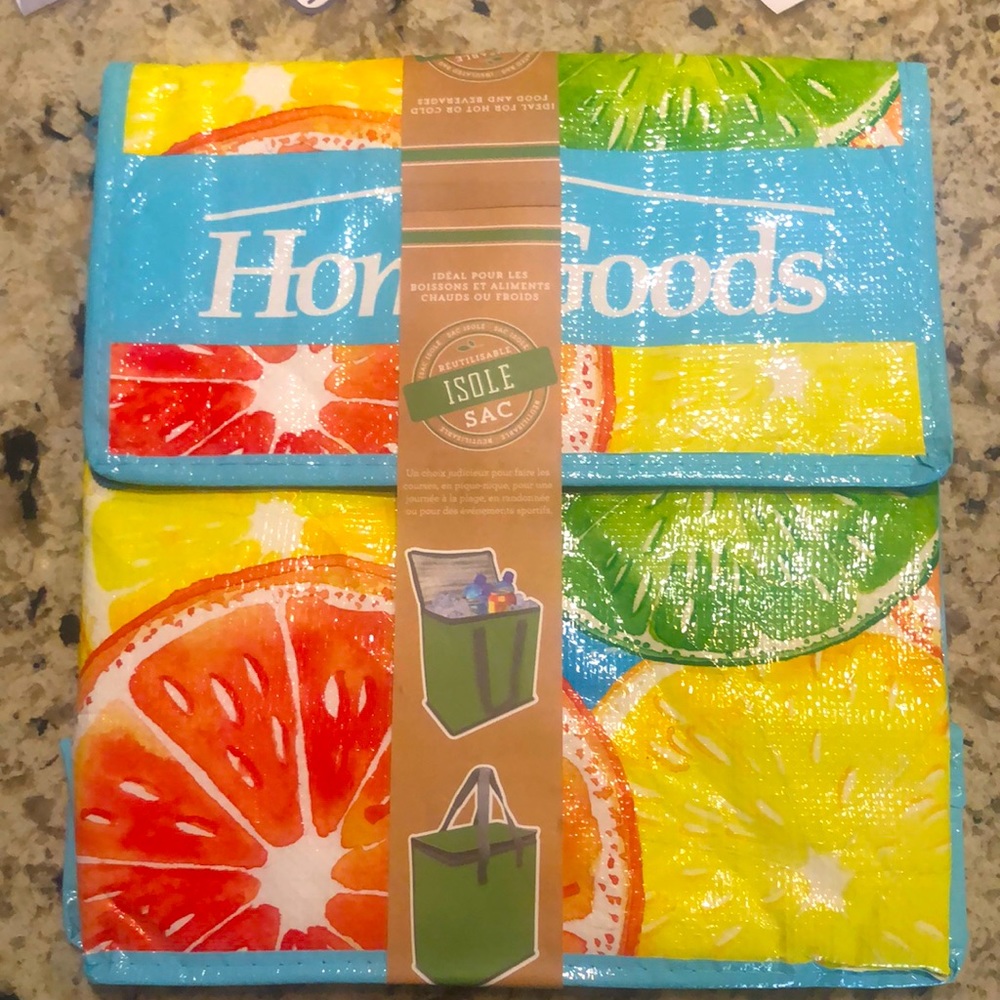 5/30 Insulated colorful summer bag citrus cooler